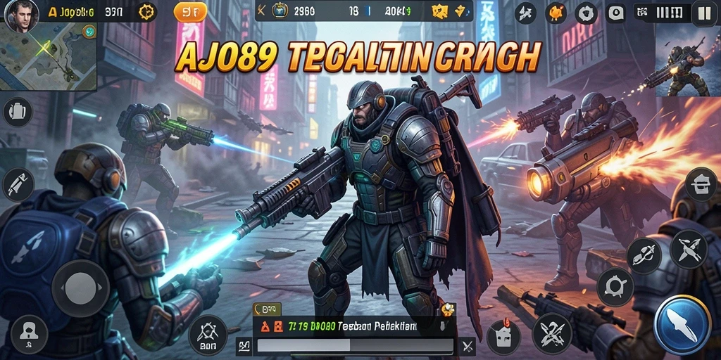Gameplay seru AJO89 yang penuh strategi.
