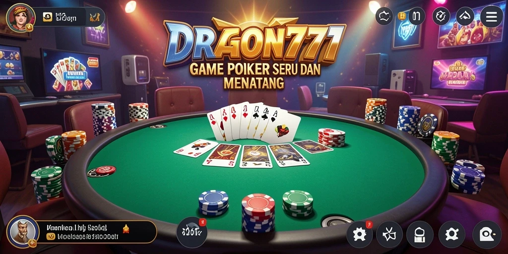 Tampilan gameplay seru dan kompetitif di DRAGON777.