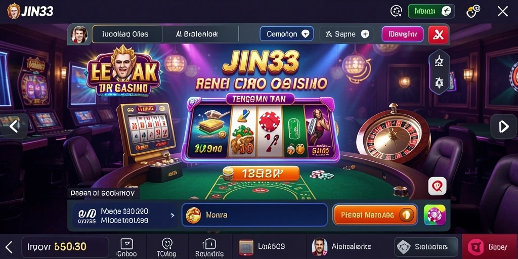Tampilan gameplay JIN33 yang menarik dan interaktif.