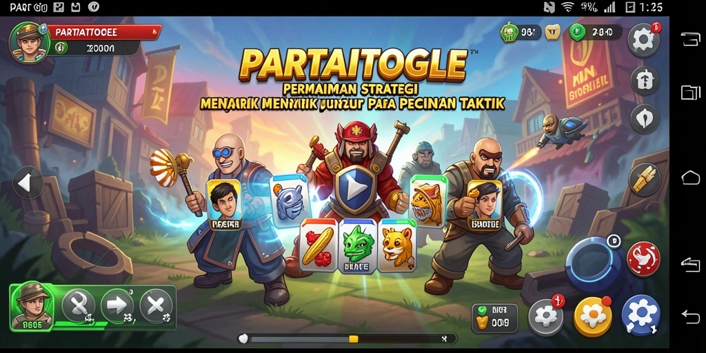 Tampilan menarik dari gameplay strategi PARTAITOGEL yang menegangkan.