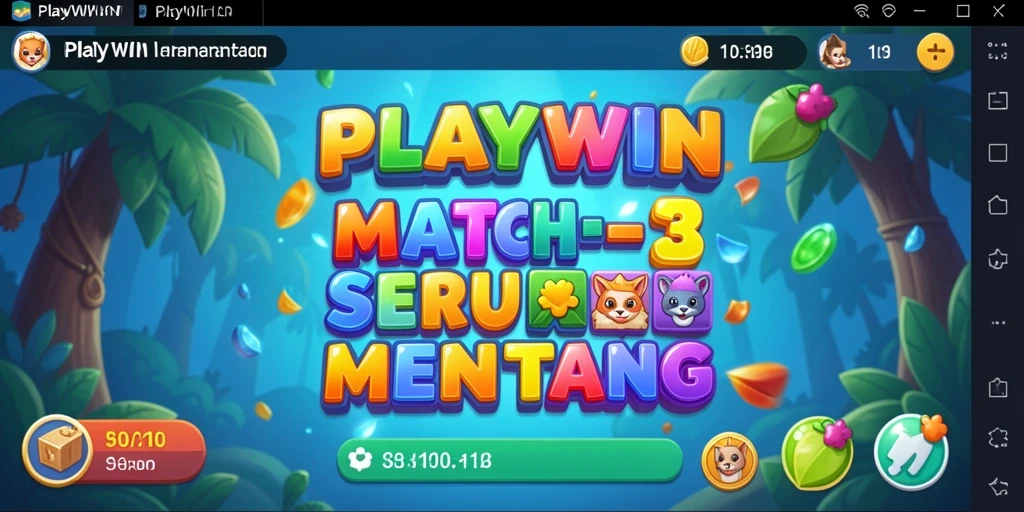 Tampilkan gameplay seru dari <strong>PLAYWIN</strong> yang penuh warna.