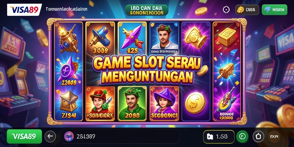 Tampilan gameplay <strong>VISA89</strong> yang seru dan interaktif.